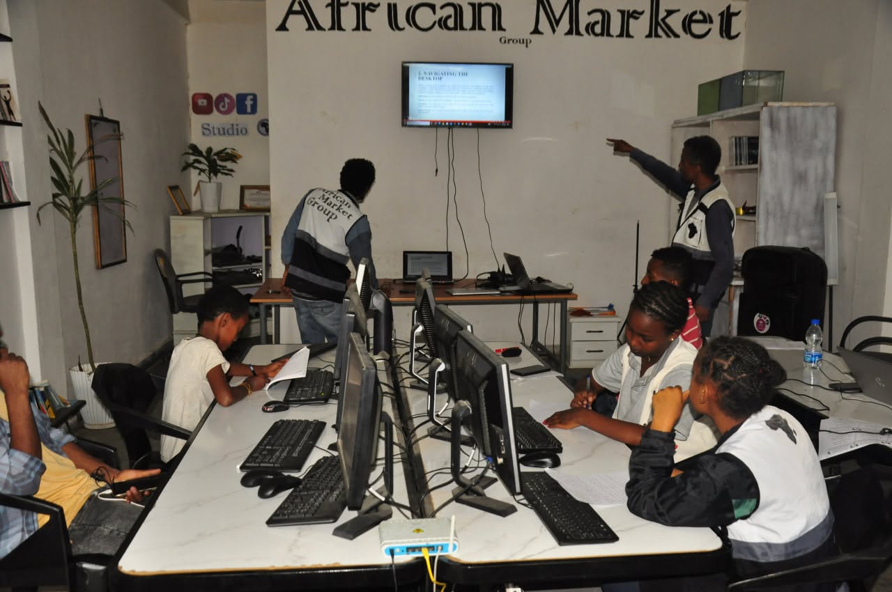 The African Market Group team collaborating