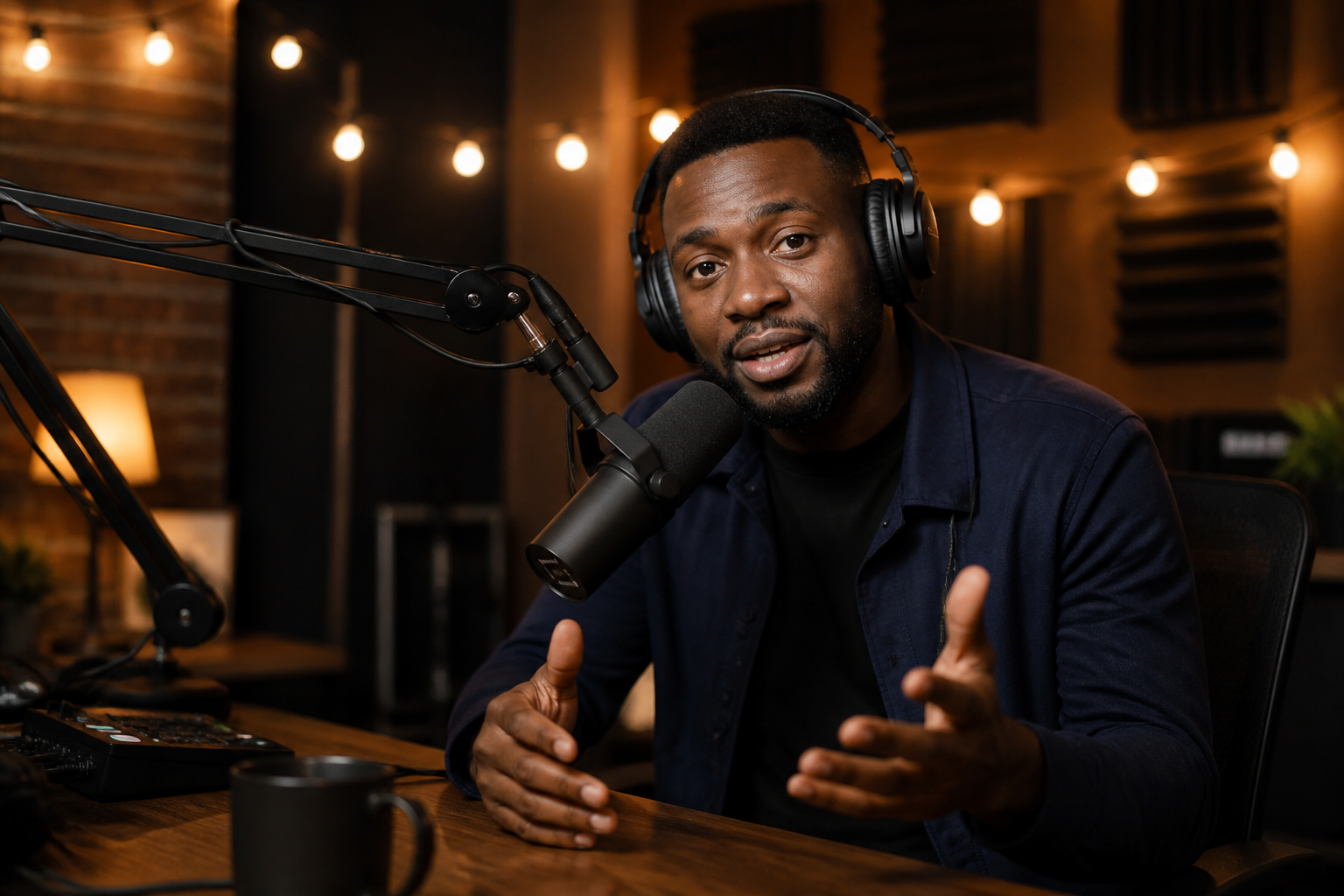 Industry Podcast recording studio